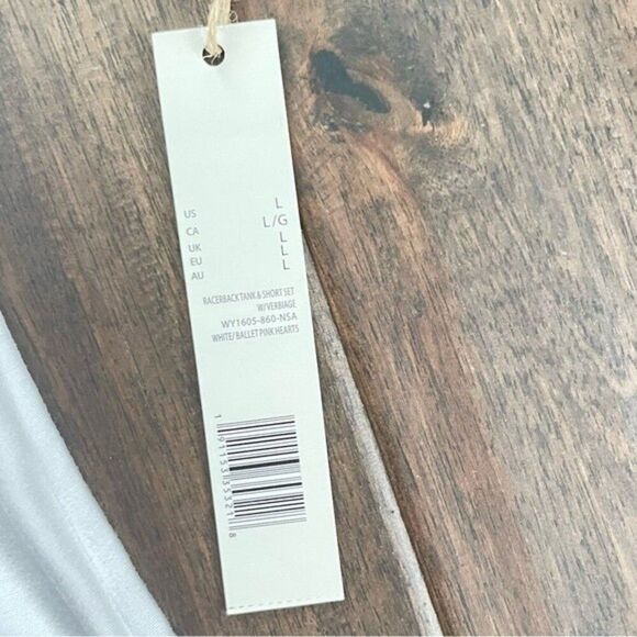 Rae Dunn White and Peach MRS Bridal Tank for the Bride Large NWT - Picture 4 of 7